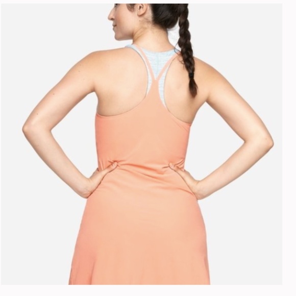 Outdoor Voices Exercise Apricot Pink Dress Medium - Picture 8 of 8